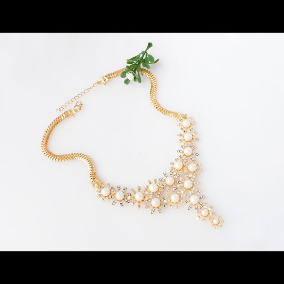 Golden necklace and earring - Picture 4 of 4